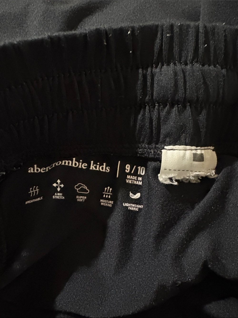 abercrombie kids Black Girls' Sweatpants - Black
